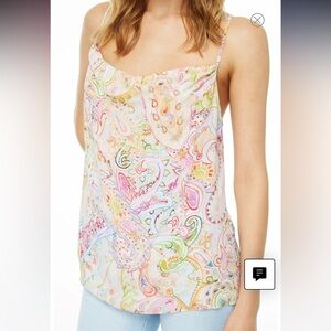 NWT Robert Graham silk tank top